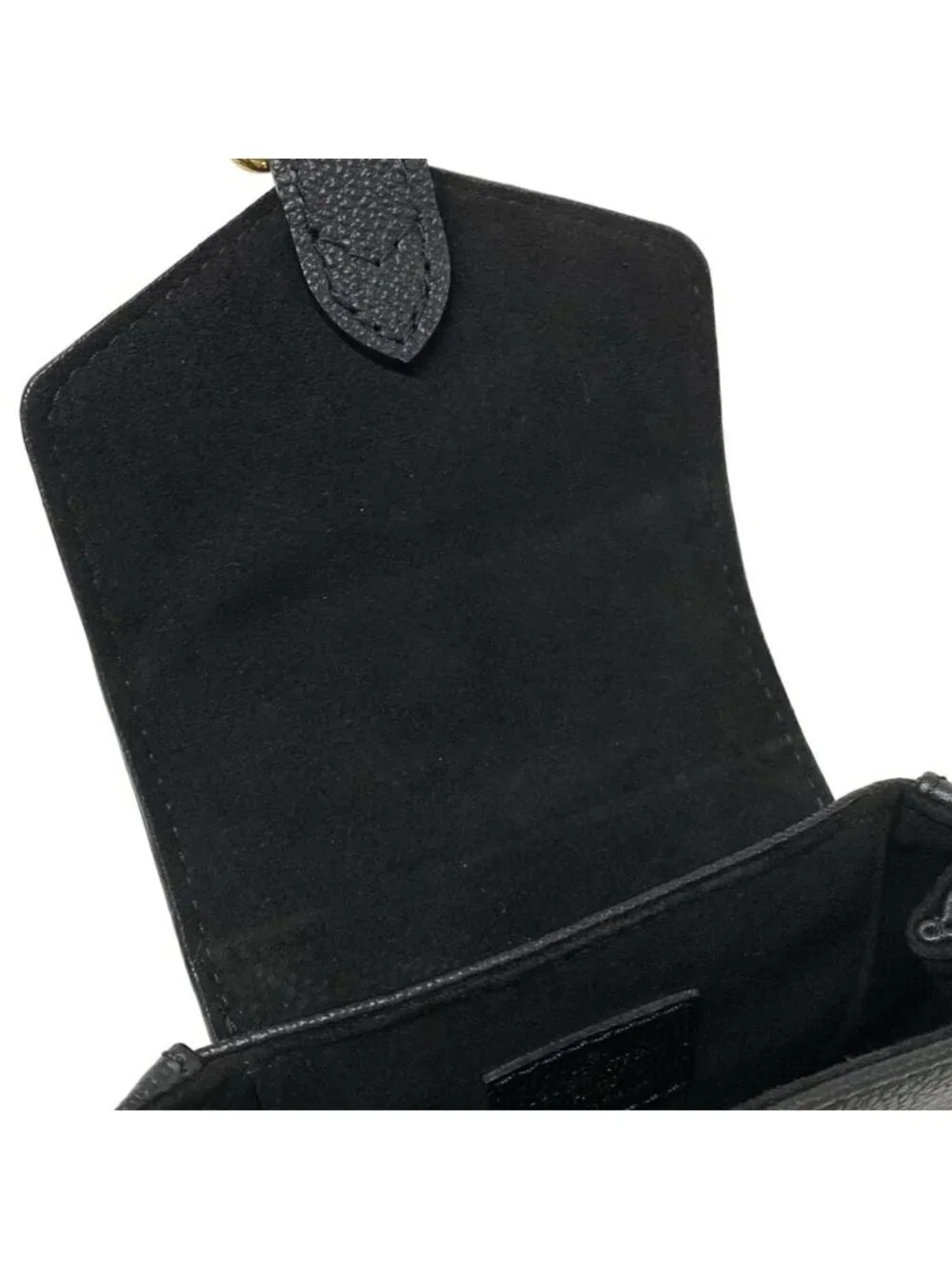 Louis Vuitton Backpack Monogram Empreinte Tiny Noir Leather Cowhide